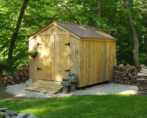 Rustic Manchester NH Garage and Shed Design Ideas, Pictures, Remodel 