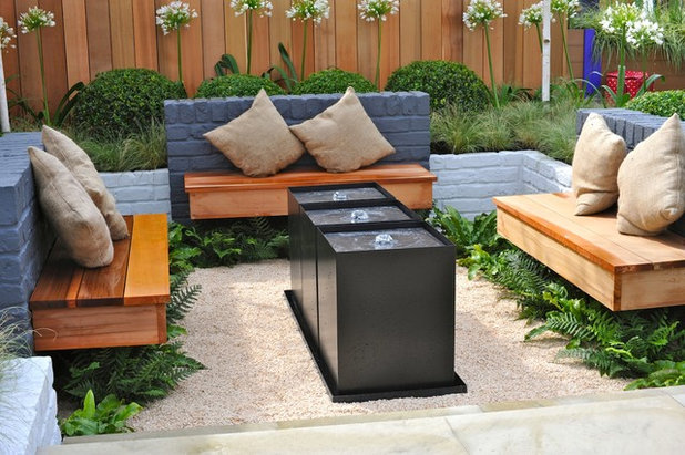 Contemporary Patio by Greenvision Garden Design