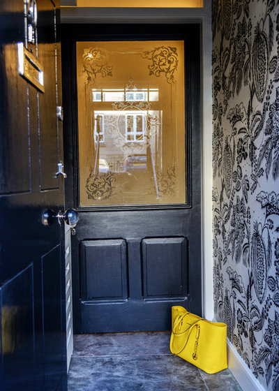 Contemporary Entrance by Robertson Lindsay Interiors