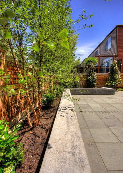 Contemporary Landscape by Paradise Restored Landscaping & Exterior Design
