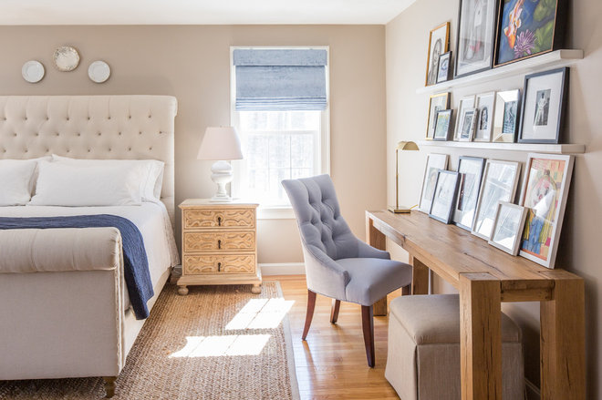 Farmhouse Bedroom by kelly mcguill home
