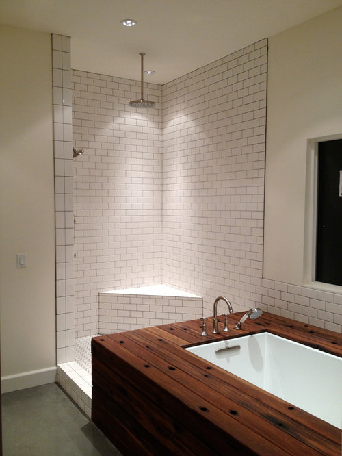 Teak Bathtub Home Design Ideas, Pictures, Remodel and Decor