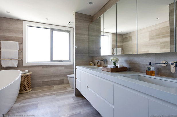 Contemporary Bathroom by Hancock Architects