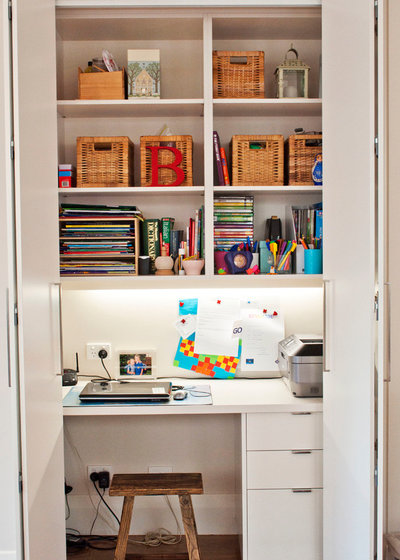 Contemporary Home Office & Library by Key Piece
