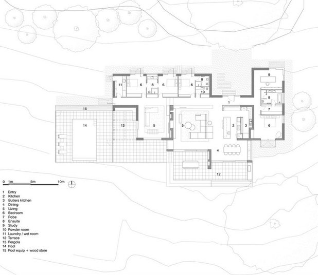 Traditional Floor Plan by Robson Rak Architects Pty Ltd