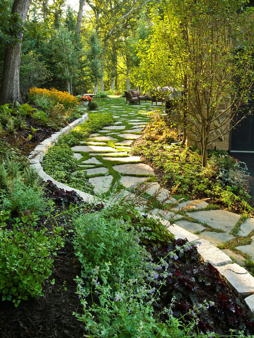 Flagstone Path Home Design Ideas, Pictures, Remodel and Decor