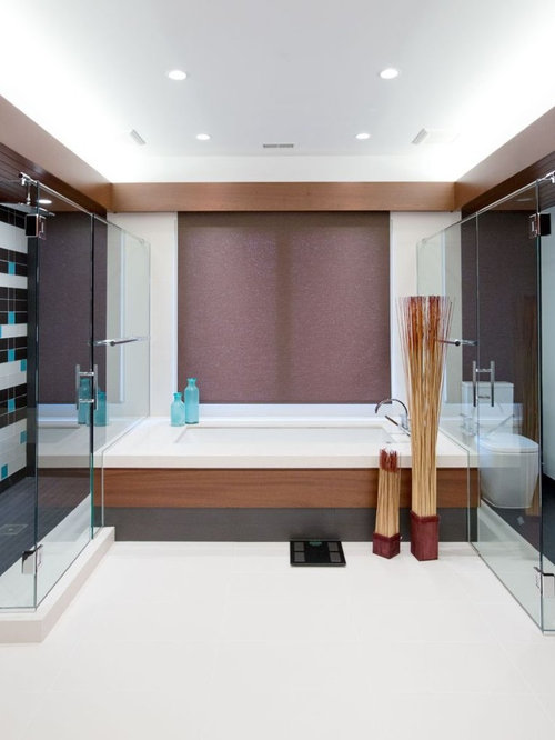 Maroon Bathroom Design Ideas, Remodels & Photos