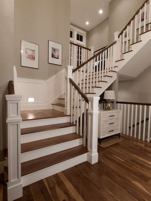 UShaped Stairs Home Design Ideas, Renovations & Photos