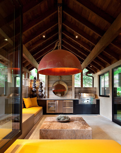 Contemporain Terrasse et Patio by SB Architects