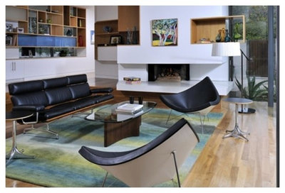 Midcentury Living Room by Rove Concepts