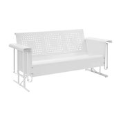 Bates Sofa Glider, White
