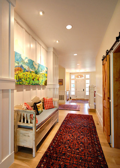 Country Hallway & Landing by Van Bryan Studio Architects