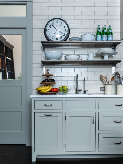 Farrow and Ball Hardwick White on this Modern Country kitchen 