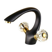 Le Havre Arc Oil-Rubbed Bronze Dual Handles Sink Faucet