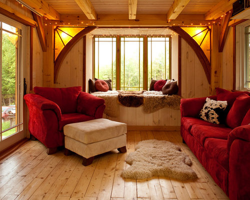 Small Rustic Living Room Design Ideas, Renovations & Photos