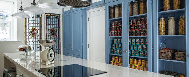 Eclectic Kitchen by Kingston Lafferty Design
