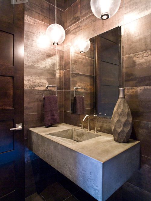 Asian Powder Room Design Ideas, Remodels & Photos