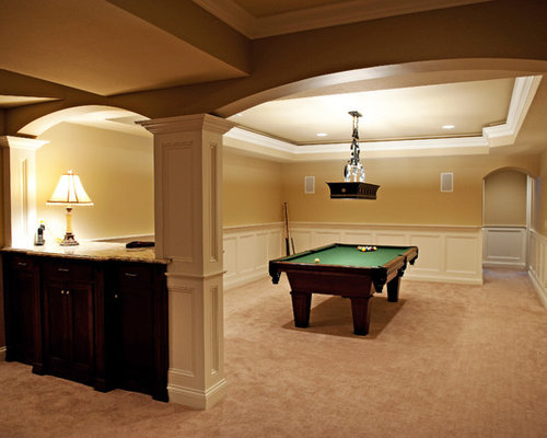 Basement Pole Home Design Ideas, Pictures, Remodel and Decor