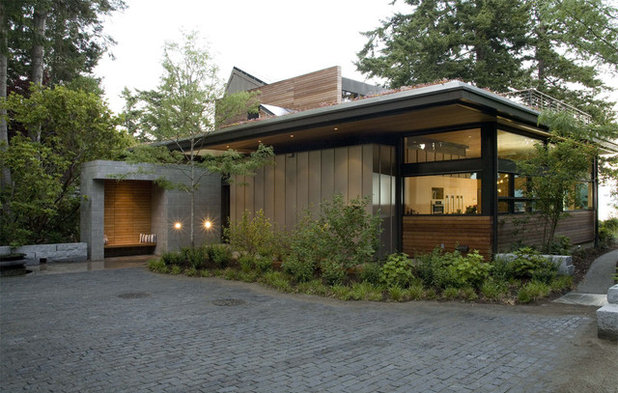 Contemporary Exterior by Coates Design Architects Seattle