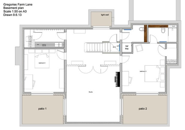 Traditional Floor Plan by Zodiac Design