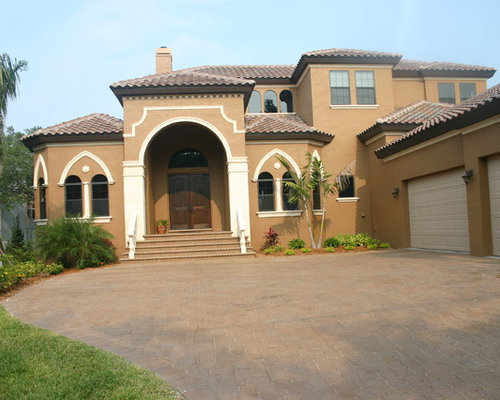 Fabulous landscape ideas for front yard 133 landscape ideas for front ... Driveways Landscaping Entryway Design Ideas, Pictures, Remodel & Decor