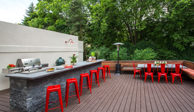 Contemporary Deck by Michael Norpell's Wall to Wall