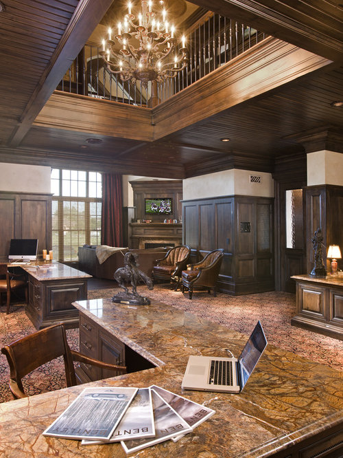 Granite Desk Top Home Design Ideas, Pictures, Remodel and Decor