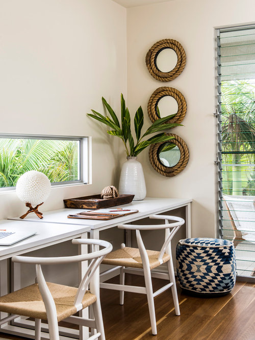 Nautical Office Home Design Ideas, Pictures, Remodel and Decor