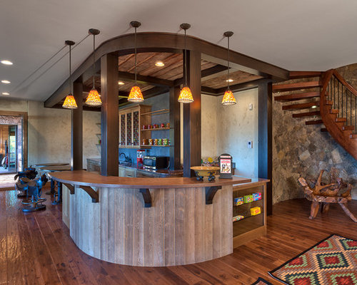 Rustikale Hausbar Charlotte einrichten - Ideen & Design | HOUZZ
