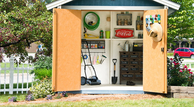 Traditional Garden Shed and Building by Backyard Buildings