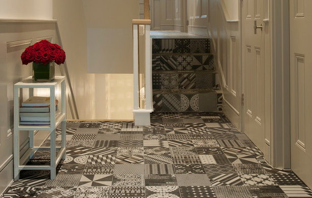 Contemporary Hallway & Landing by Surface Tiles