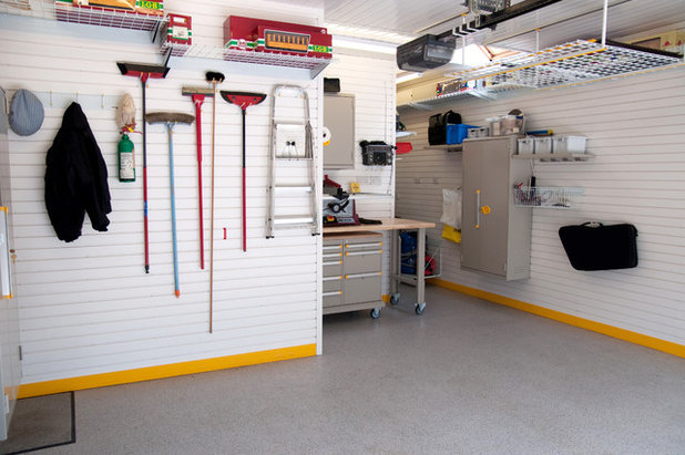 Traditional Garage by Garageflex