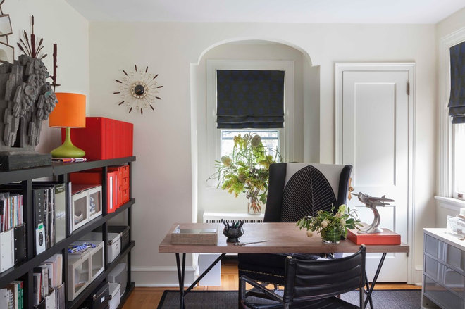 Eclectic Home Office by Hannah Dee Interiors