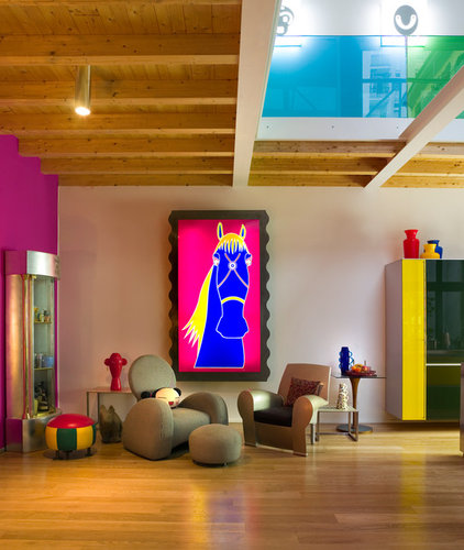 Contemporary Living Room by Anna Gili Design Studio