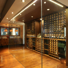 Modern Wine Cellar Dunedin Custom Wine Cellar by Papro Consulting - 1-866-651-9229
