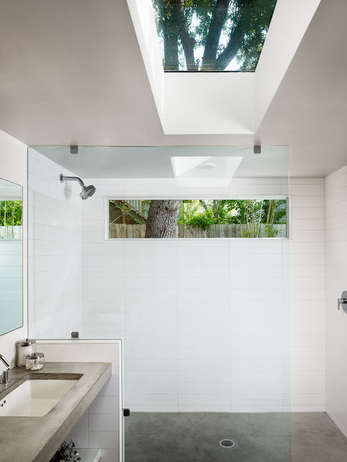 Waterproof Concrete Shower Walls Home Design Ideas, Pictures, Remodel