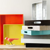 Small Rectangle Lacquer Trays