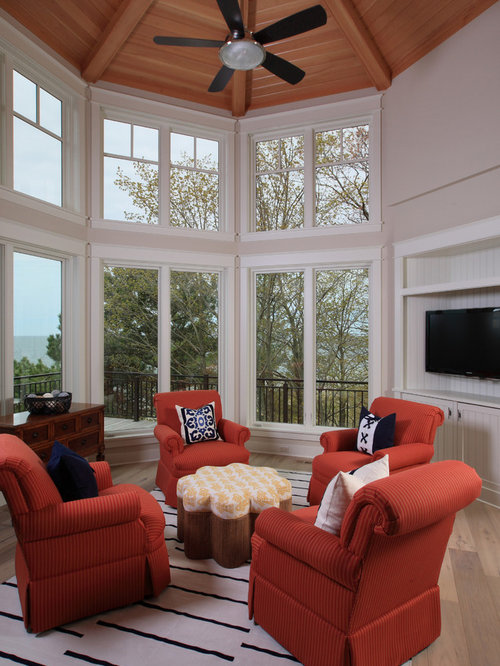 Octagon Sunroom Home Design Ideas, Pictures, Remodel and Decor