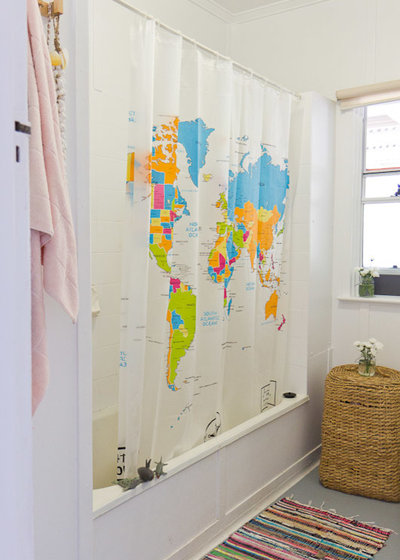 Coastal Bathroom by Walk Among The Homes
