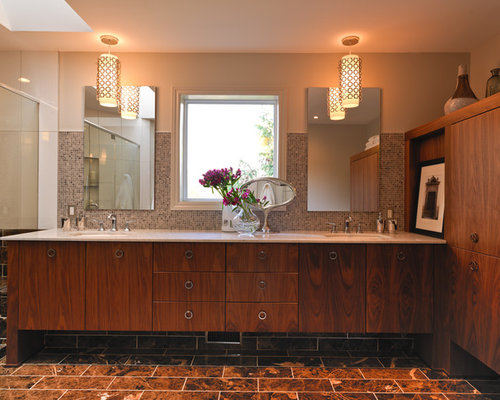 Dark Brown Vanity Home Design Ideas, Pictures, Remodel and Decor