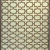 Dhurries DHU549A Light Blue Rug