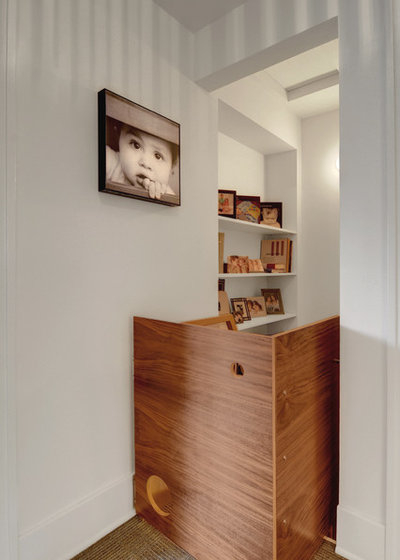 Contemporary Hallway & Landing by Imprint Architecture and Design, LLC