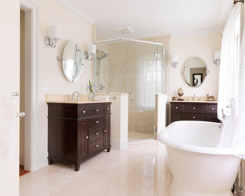Burlington Bathroom Design Ideas, Renovations amp; Photos with Dark Wood 