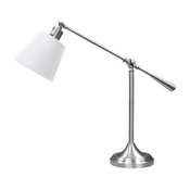 Threshold Silver Adjustable Table Lamp