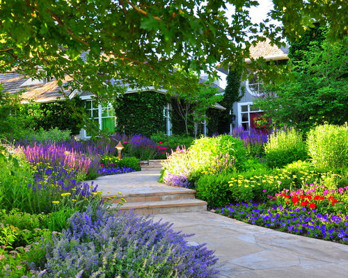Front Yard Flower Bed Home Design Ideas, Pictures, Remodel and Decor