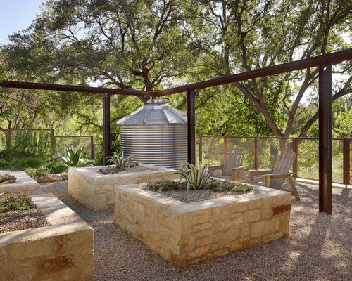 Stock Tank Raised Beds Home Design Ideas, Pictures, Remodel and Decor