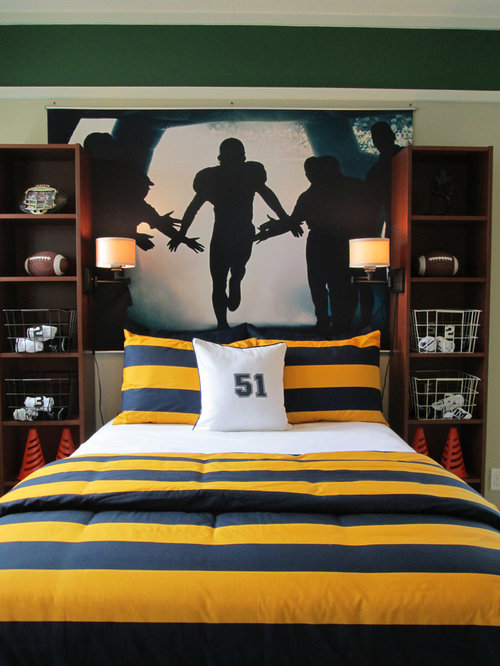 Football Theme Home Design Ideas, Pictures, Remodel and Decor