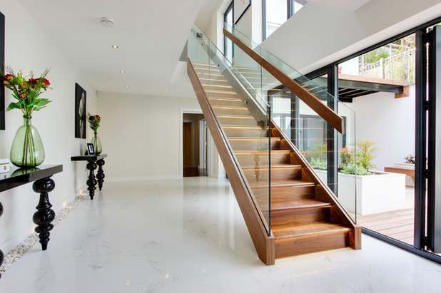 Contemporary Staircase by Amara Property Investments Ltd