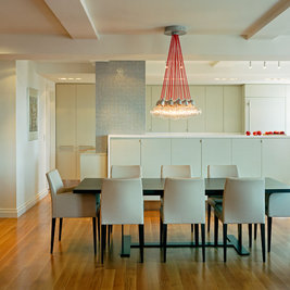 Contemporary Dining Room by Billinkoff Architecture PLLC