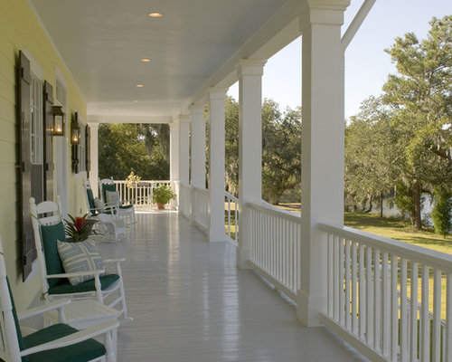 traditional new orleans porch design ideas, remodels